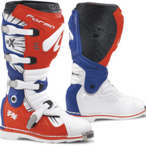 BOTAS FORMA ARTICULADA TERRAIN TX WHITE/RED/BLUE