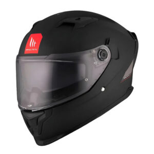 CASCO INTEGRAL DOBLE VISOR MT BRAKER SV A1 NEGRO MATE