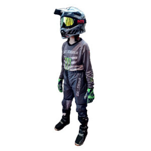 CONJUNTO ENDURO/CROSS/ATV INFANTIL SHARK MX MONSTER