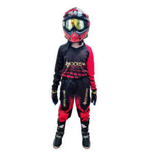 CONJUNTO ENDURO/CROSS/ATV INFANTIL SHARK MX ROCKSTAR