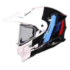CASCO ADVENTURE REBATIBLE ORIGINE CYBOR ROJO/BLANCO/NEGRO