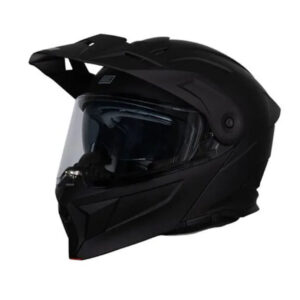 CASCO ADVENTURE REBATIBLE ORIGINE SOLID BLACK MATT
