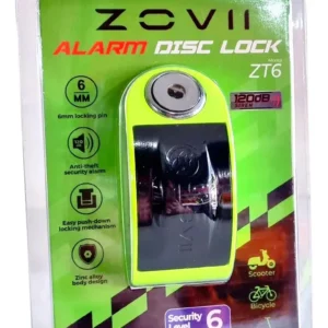 TRABA DiISCO ZOVII Zt6 ACERO CON ALARMA PERNO 6mm