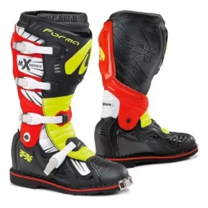 BOTAS FORMA ARTICULADA TERRAIN TX BLK/YELLOW FLUO/RED