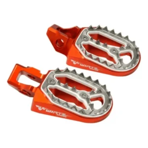 PEDALINES ANCHOS WIRTZ PARA KTM 85SX / 125SX / SX150 / SX250 / SX250 / SX-F450 / SX-F150 / EXC-TPI250 / EXC300 / EXC250 / EXC-F500 / EXC-F