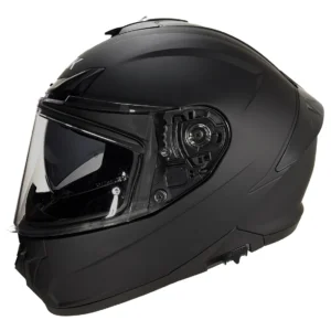 CASCO INTEGRAL DOBLE VISOR SMK TYPHON NEGRO MATE