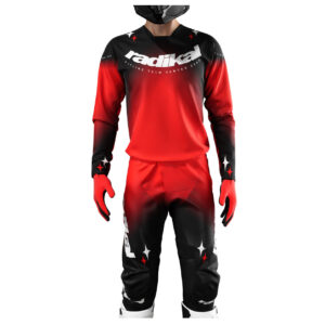 CONJUNTO ENDURO/CROSS/ATV RADIKAL AERO ROJO