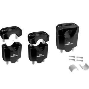 ANCLAJE ADAPTADOR ELEVADOR SPK PARA ELEVAR 45mm Y ADAPTAR MANUBRIOS DE 22mm A 28.6mm