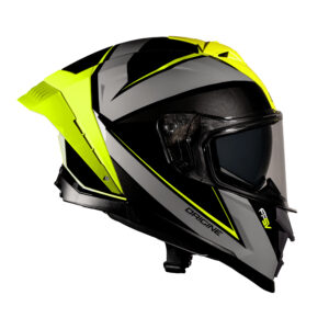 CASCO INTEGRAL DOBLE VISOR ORIGINE ETNA YELLOW BLACK